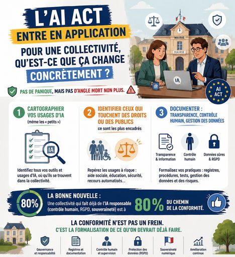 Décryptage : l'AI Act pour les collectivités