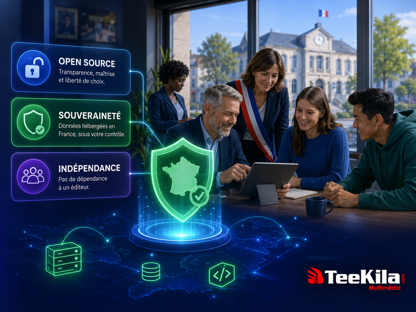 Open source & souveraineté : pourquoi ça compte pour une mairie