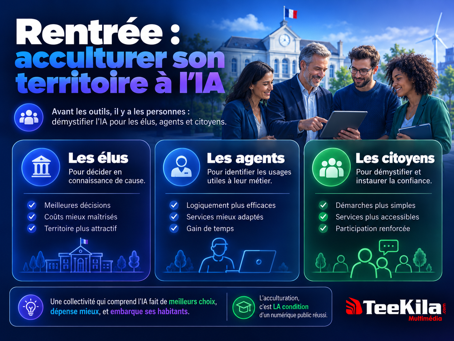 Rentrée : acculturer son territoire à l'IA